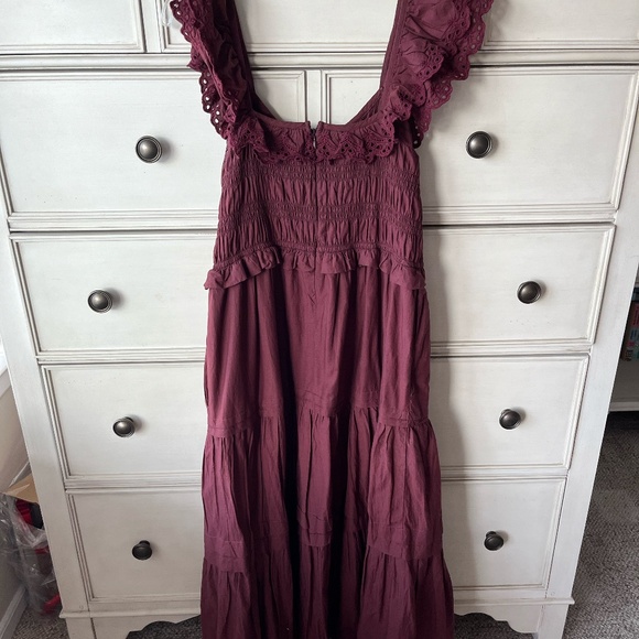 Madewell Lucie Embroidered Midi Dress - Picture 6 of 8